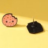 Pendientes de Galleta y Leche Kawaii | Joyería Divertida – NipponGT
