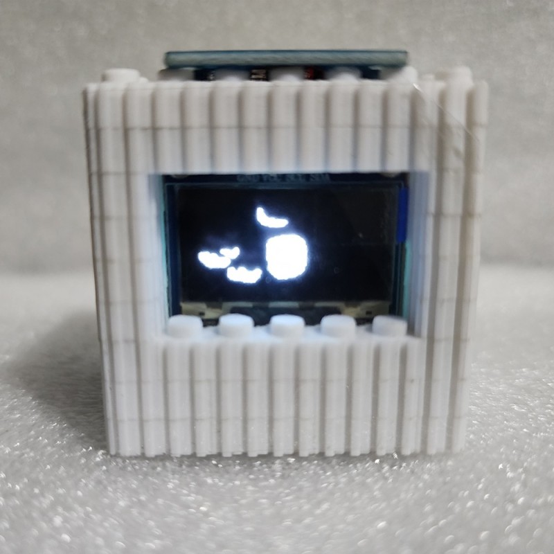Mini Gadget Japonés Tipo Dasai Mochi Blanco | Nippongt