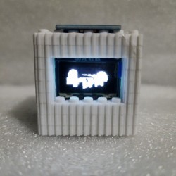 Mini Gadget Japonés Tipo Dasai Mochi Blanco | Nippongt