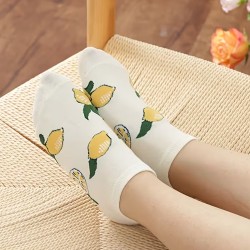 Calcetines Invisibles de Frutas | Moda Japonesa Pastel – NipponGT
