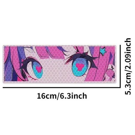 Sticker Anime Reflectante para Auto | Neon Eyes Itasha – NipponGT