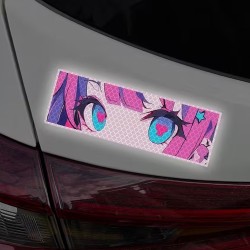 Sticker Anime Reflectante para Auto | Neon Eyes Itasha – NipponGT